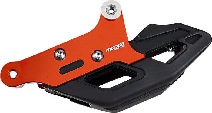 MR12311063 Guida Catena completo Moose Racing KTM alluminio / lucidato uretano arancione, COD: MR12311063