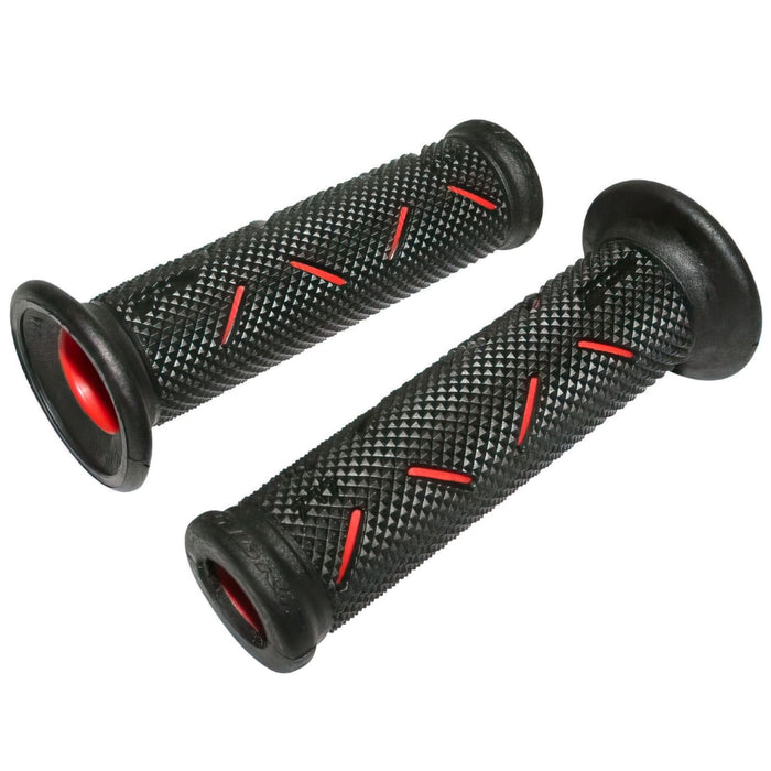 PG717-OE-147766 Manopole ProGrip Road 717 Open End nero/rosso, COD: PG717-OE-147766