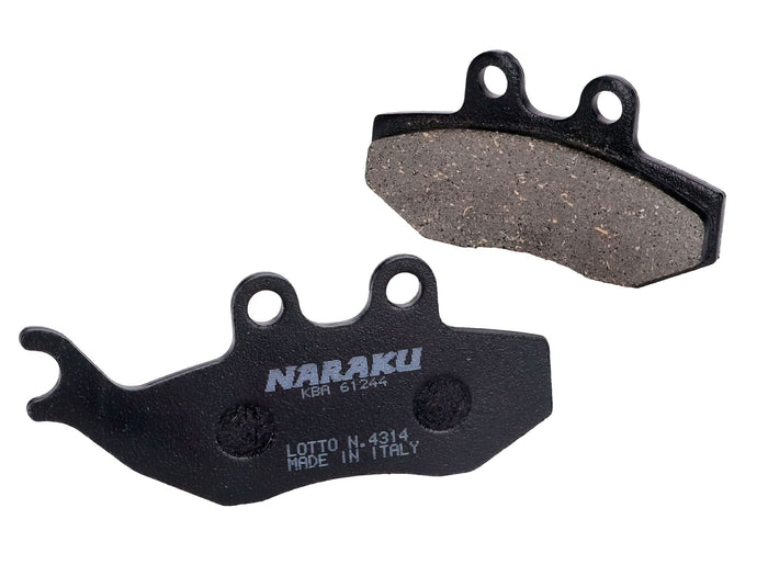 NK430.25 Pastiglie freno Naraku organico Italjet Millenium / Rieju RS2 50 / Keeway TX, COD: NK430.25