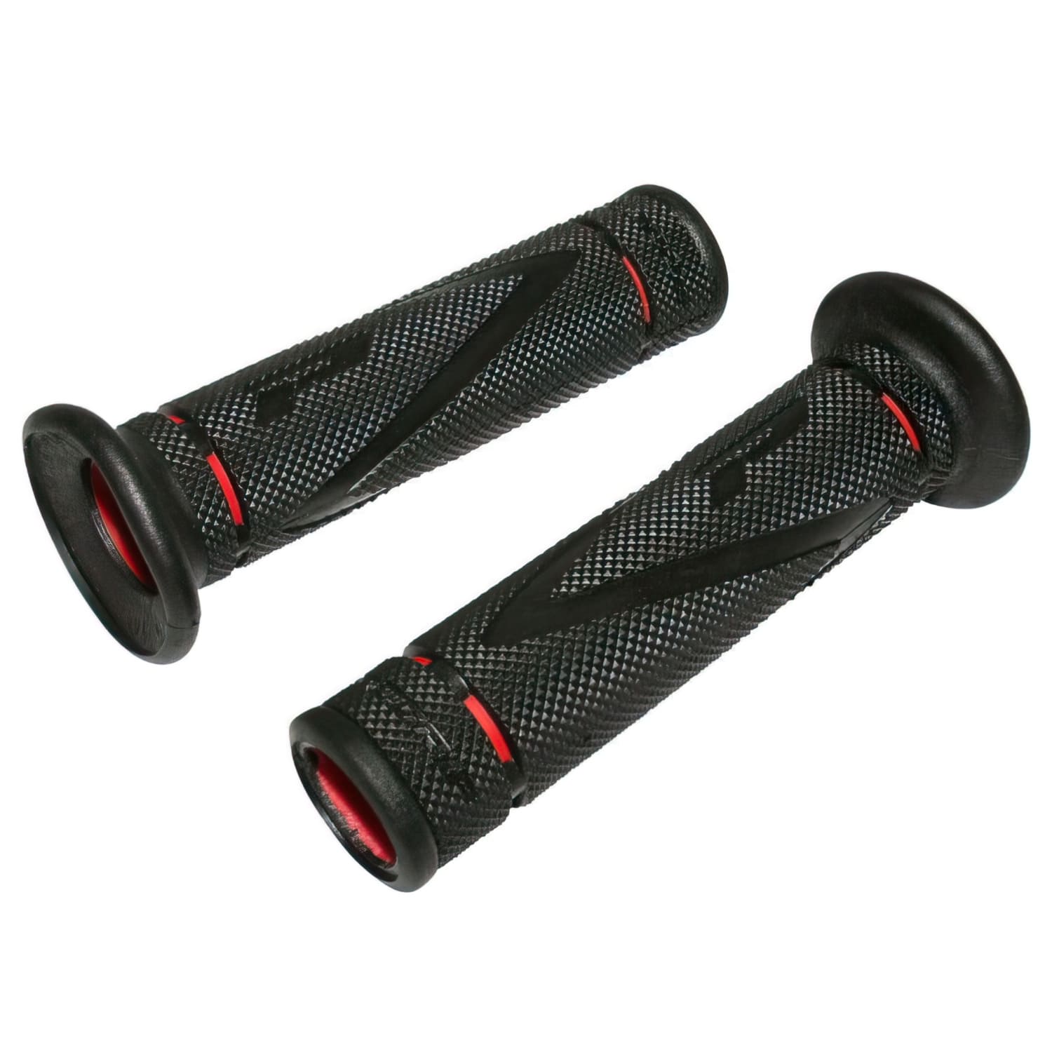 PG838-OE-147771 Manopole ProGrip 838 Open End nero/rosso, COD: PG838-OE-147771