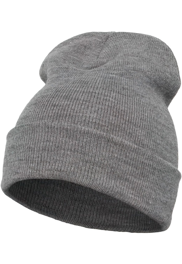 FF-1501KC-00431-0050 Long Beanie Heavyweight Flexfit heather grigio