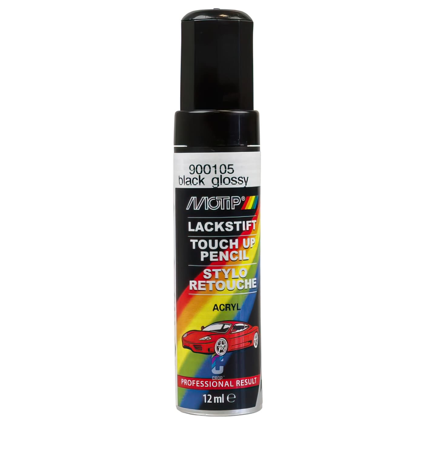 MOTIP900105 Stick da ritocco Motip nero lucido 12ml, COD: MOTIP900105