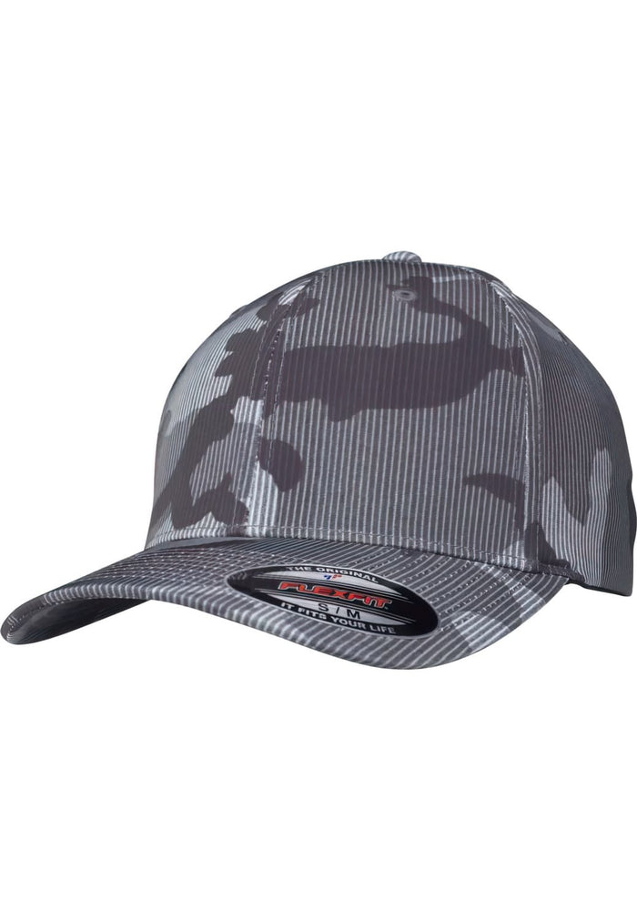 FF-6277CS-00784-0053 Cappellino Camo Stripe Flexfit dark camo S/M