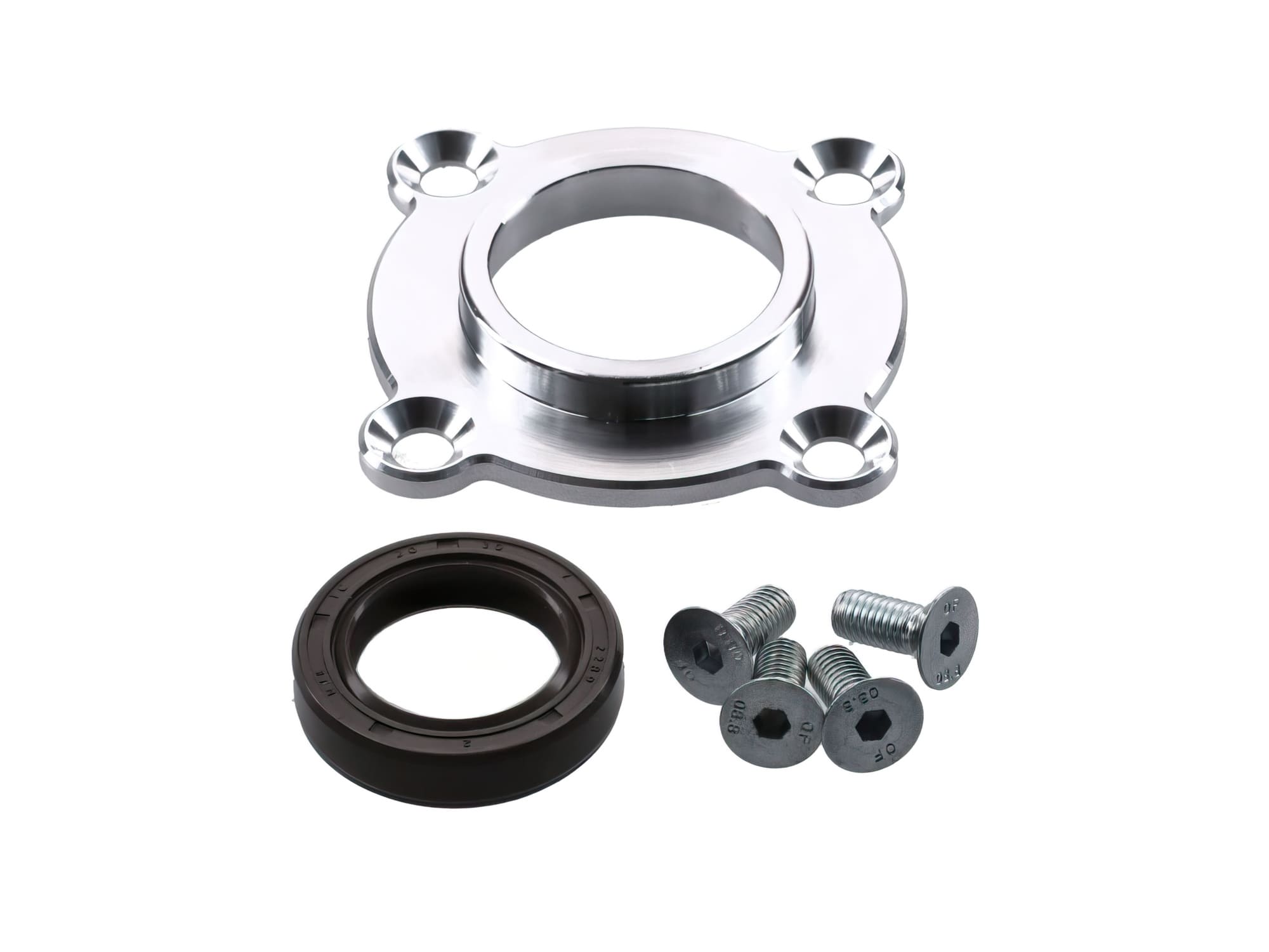 MOF-STT42162 Tappo di tenuta albero motore Schmitt alluminio CNC Simson S51/S53/S70/S83/SR50/SR80/KR51/2/M531/M541/M741, COD: MOF-STT42162