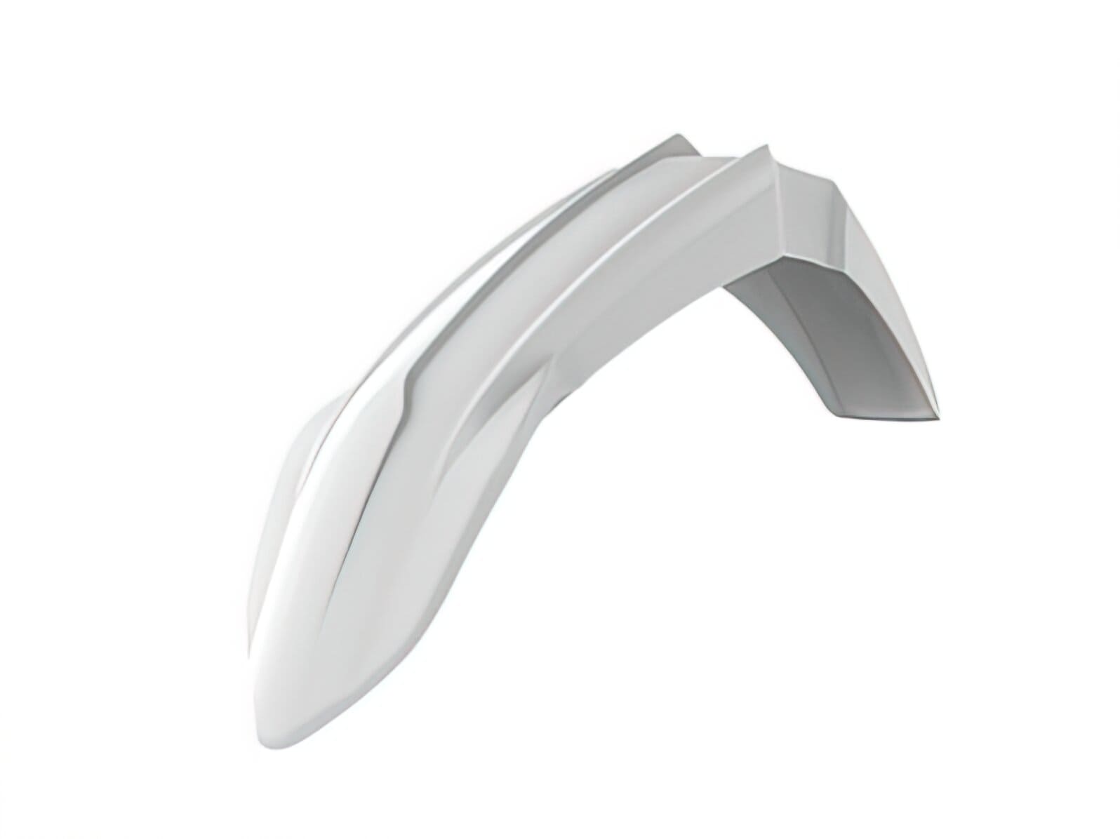 POL-8423100006 Parafango anteriore Polisport Restyle bianco Yamaha YZ 125 / 250, COD: POL-8423100006