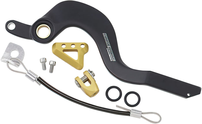 MR16100346 Pedale Freno alluminio Moose Racing RM-Z 450 dorato, COD: MR16100346