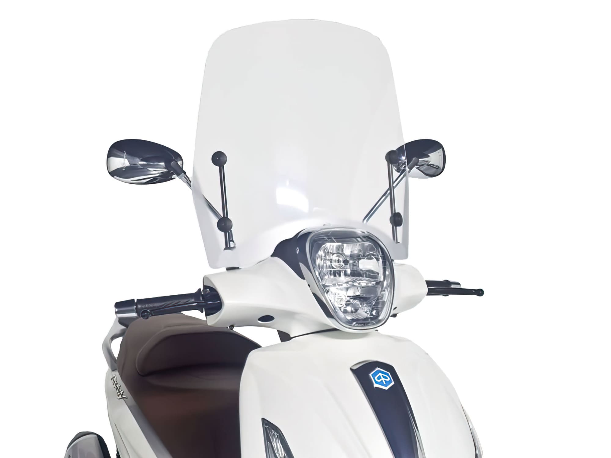 PUI6265W Puig TS Windshield Clear Piaggio Beverly 125 / 300 2011-14