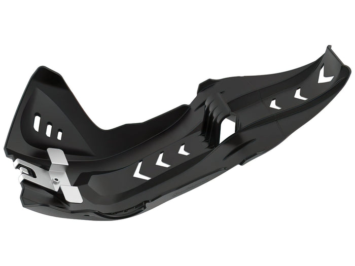 POL-8418700002 Protezione Motore / Skid Plate Polisport Fortress PHD con protections de biellettes nero KTM / Husqvarna 250 / 350, COD: POL-8418700002