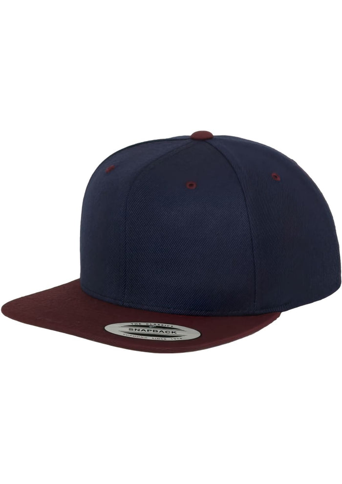 FF-6089MT-00594-0050 Cappellino snapback Classic 2-Tone Flexfit navy/marrone