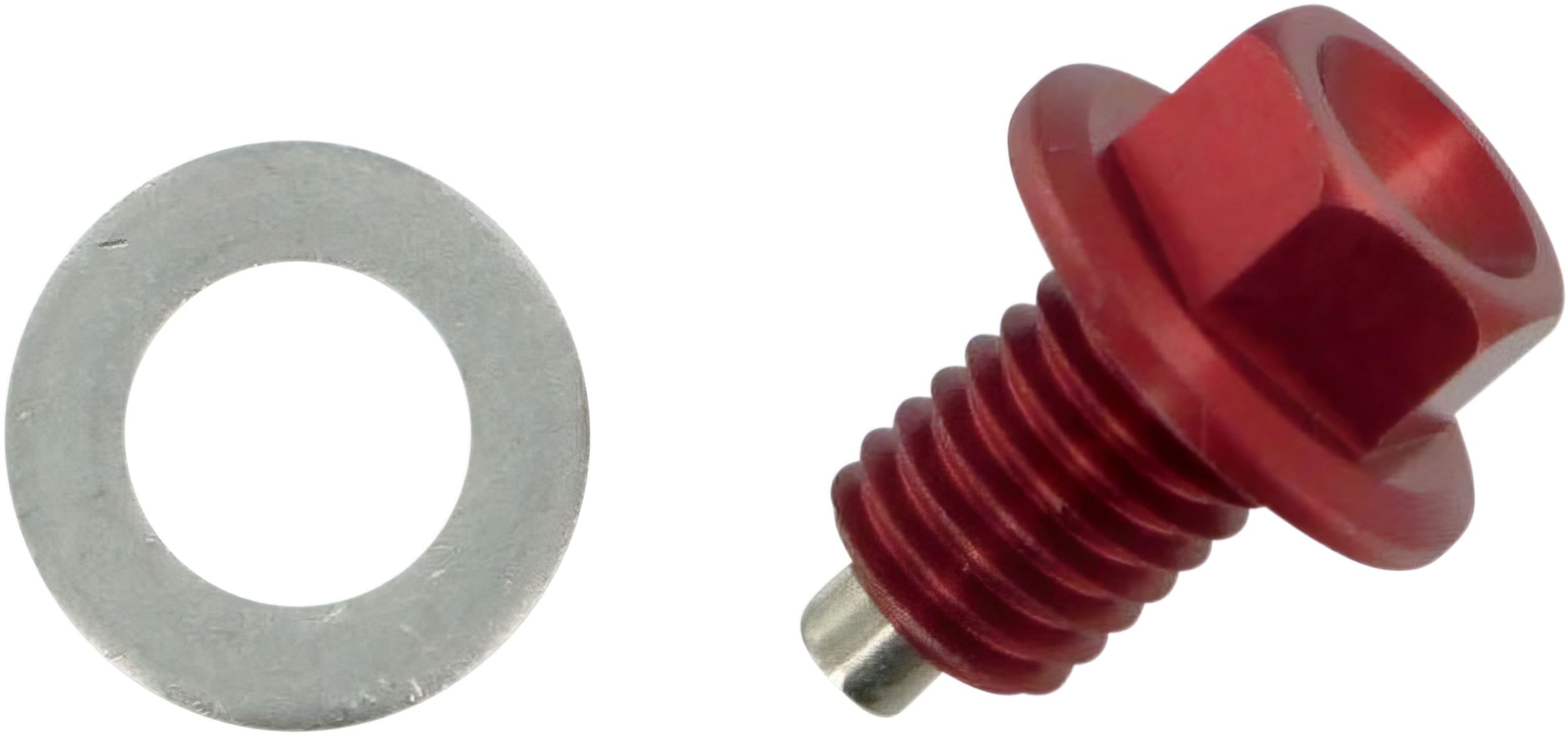 MR09200048 Vite Spurgo Olio magnetico Moose Racing rosso Kawasaki / Suzuki, COD: MR09200048