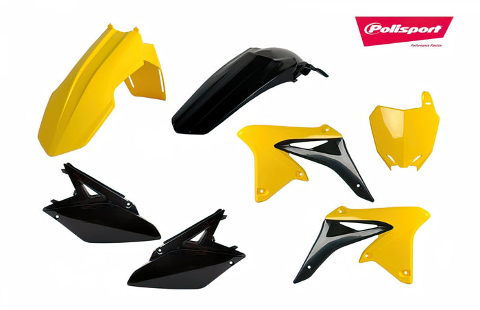 POL-90838 Kit Carena Polisport giallo / nero Suzuki RM-Z 250