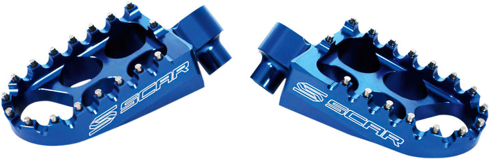 SC-16200824 Poggiapiedi Scar Standard Yamaha / GasGas blu, COD: SC-16200824