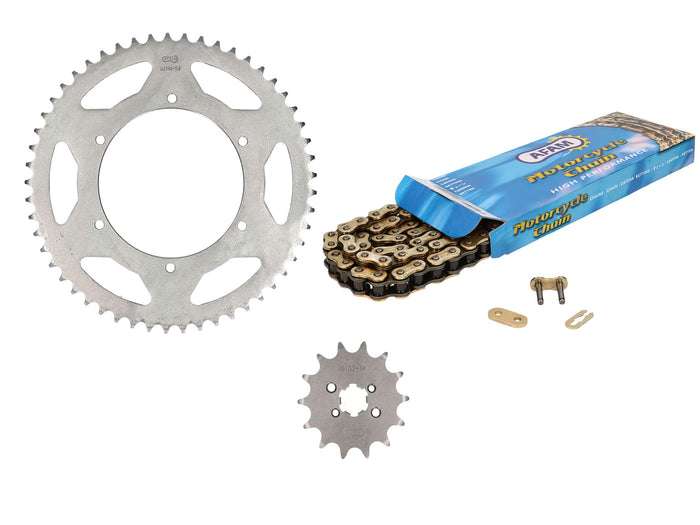 AFAMKS-A-169 Kit Catena AFAM 14x53 Aprilia RS / Derbi GPR, COD: AFAMKS-A-169