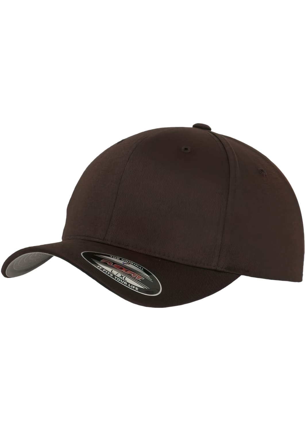 FF-6277-00075-0063 Brown Wooly Combed Flexfit Kids Cap