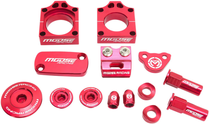 MR12310900 Kit estetico Bling CNC Moose Racing Honda CRF 450 rosso, COD: MR12310900
