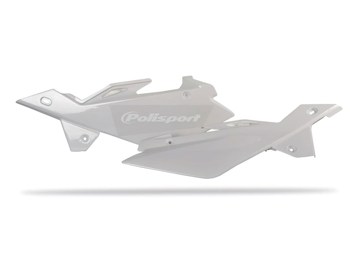 POL-PS717W01 Carene laterali Husqvarna CR / TC / TE / WR -07 bianco, COD: POL-PS717W01