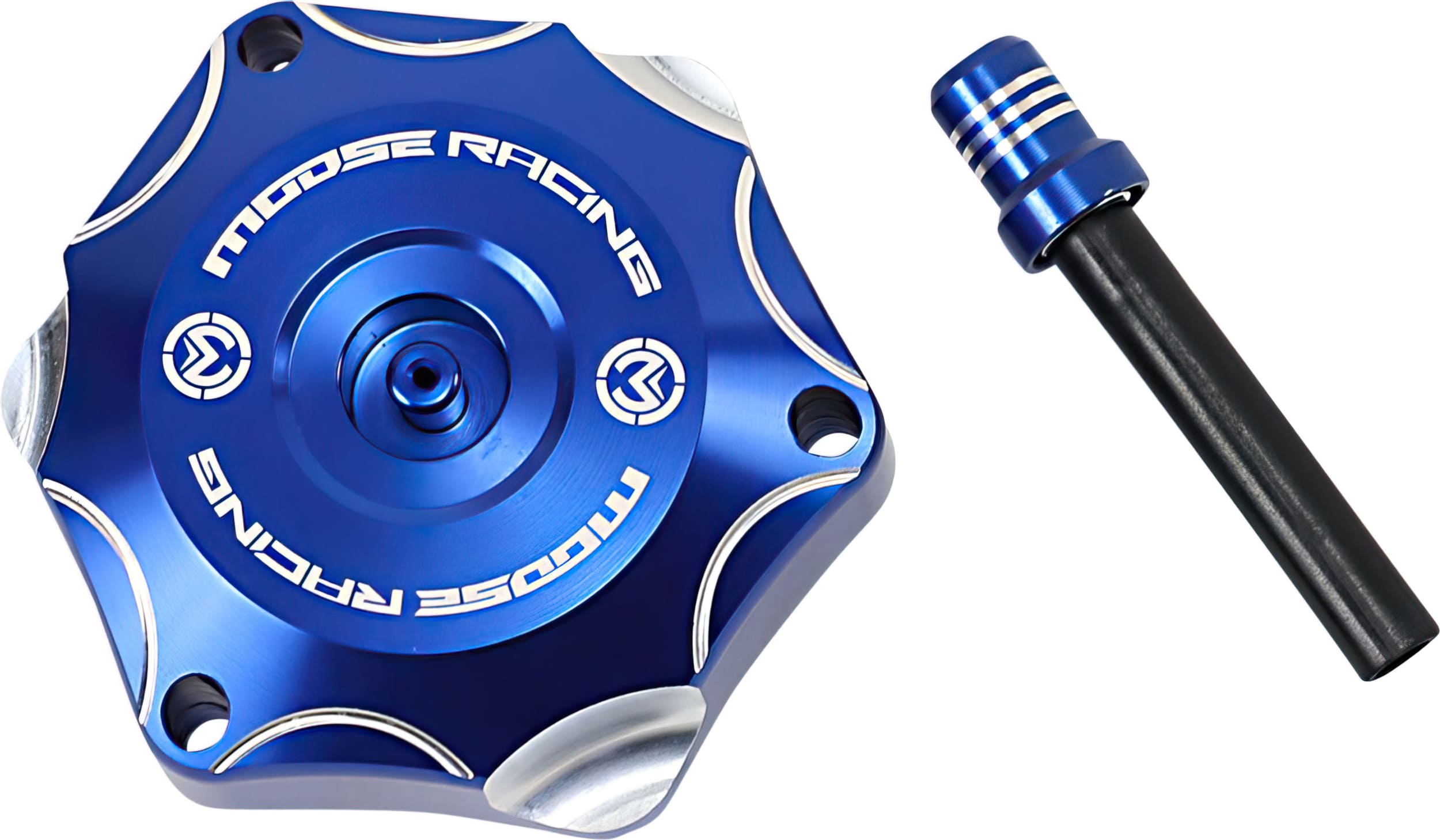 MR07030833 Tappo Serbatoio alluminio Moose Racing Yamaha YZ 65 blu, COD: MR07030833
