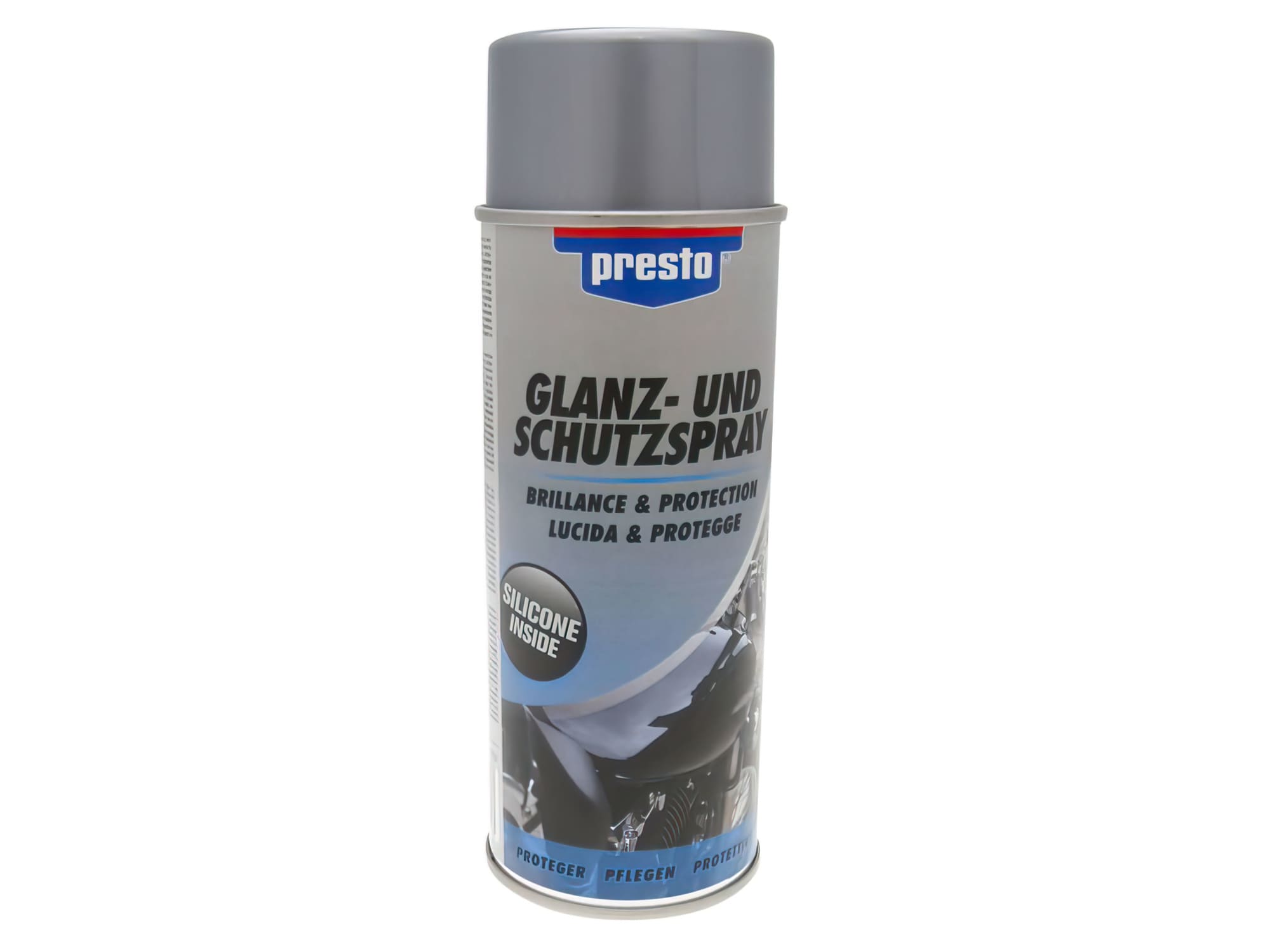 PTO33646 Spray silicone Shine and Protect Silicone Spray Presto 400ml