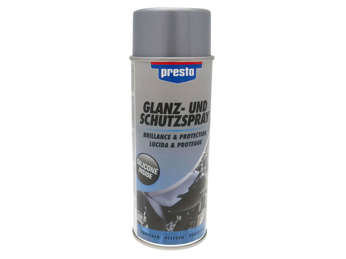 PTO33646 Spray silicone Shine and Protect Silicone Spray Presto 400ml