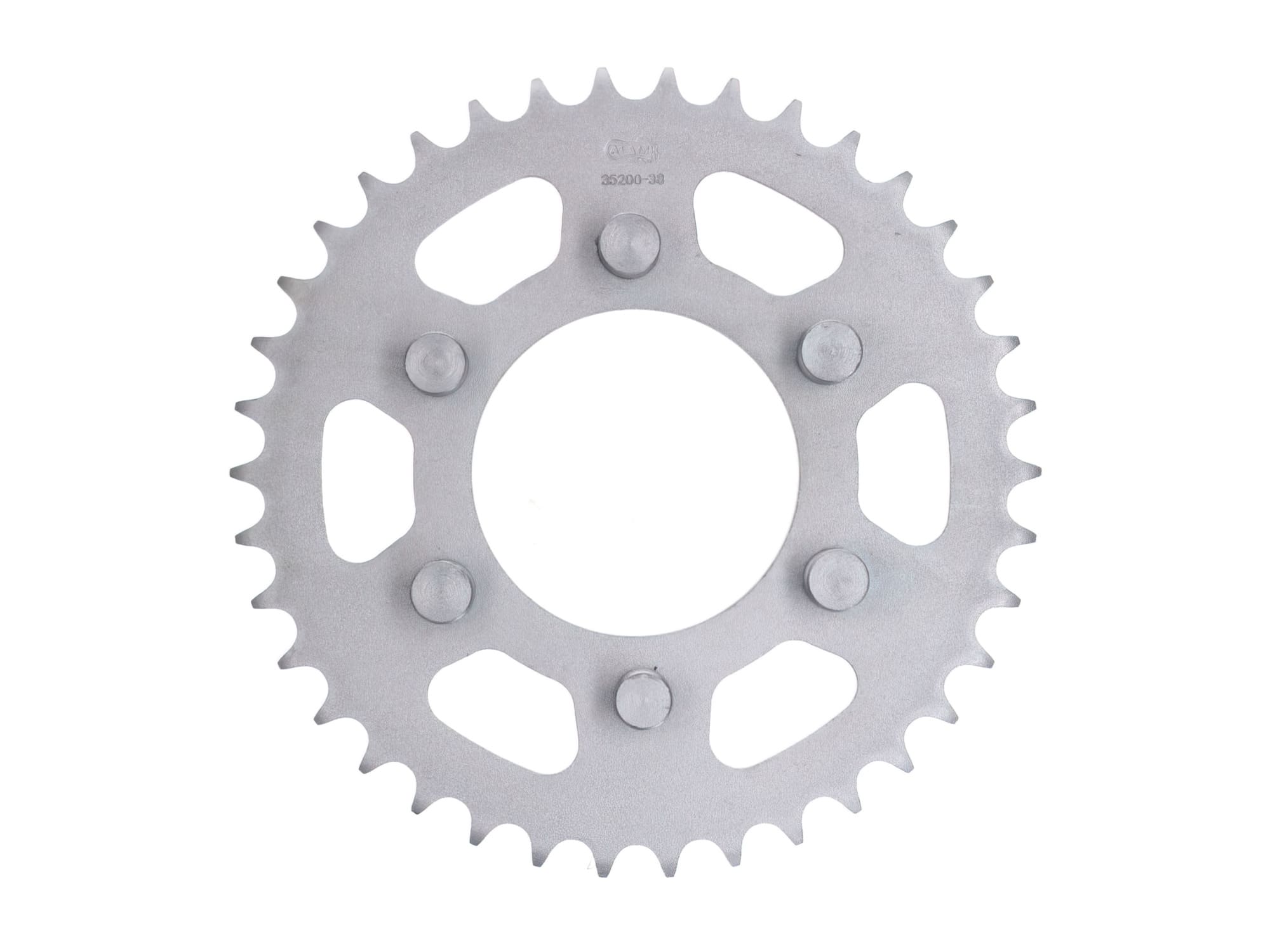 AFAM35200-38 Corona acciaio 38 denti - 520 AFAM Aprilia AF1 125 Europa / Sport