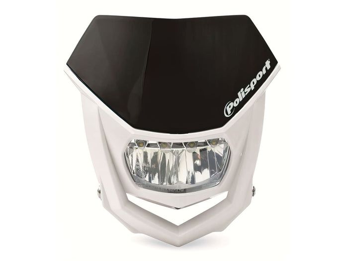 POL-8352000002 Faro Polisport Halo LED nero / bianco
