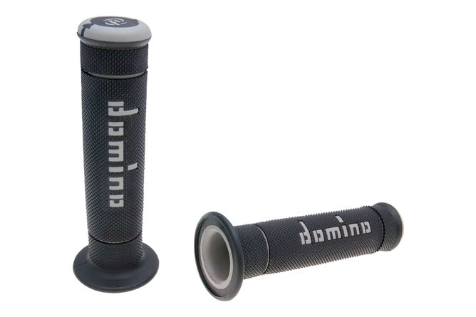 DOM37208RP Manopole Domino A240 Trial nero / grigio - Billaricambi SRLS