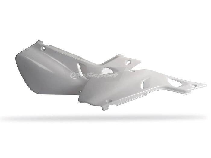 POL-PS217W03 Carene laterali CR 125-250 98-99 bianco, COD: POL-PS217W03