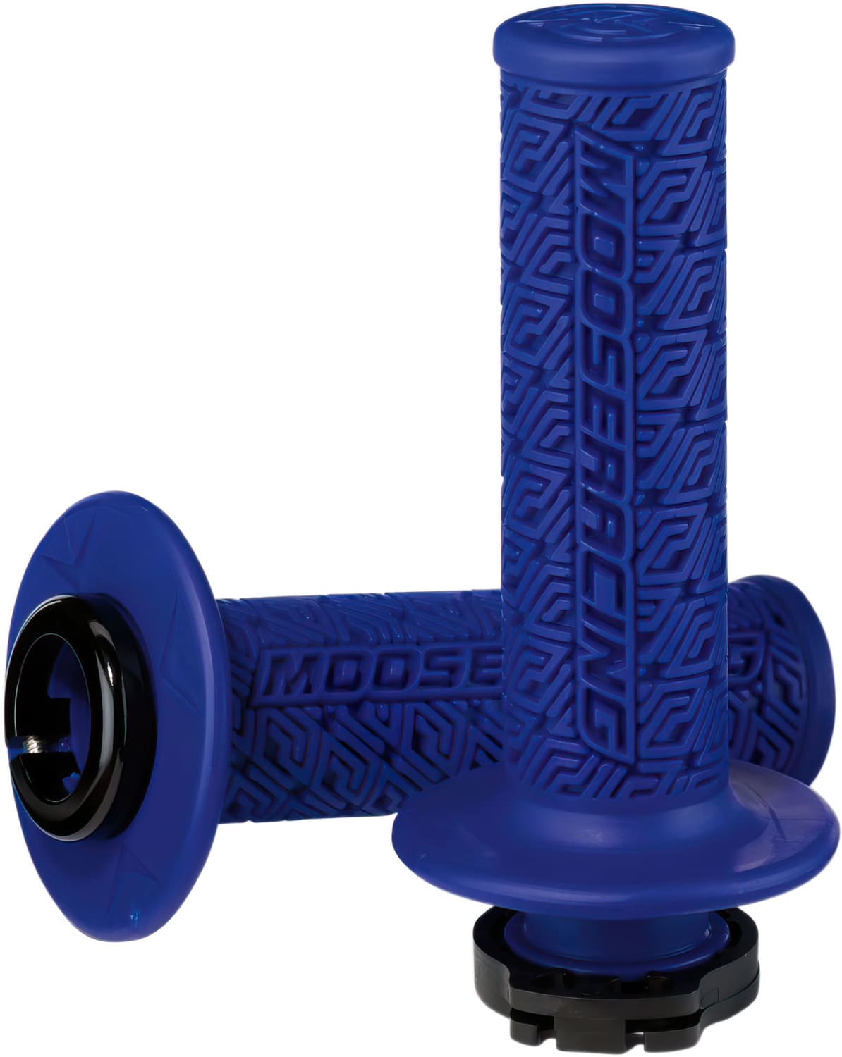 MR06302537 Manopole Lock-On Moose blu / nero, COD: MR06302537