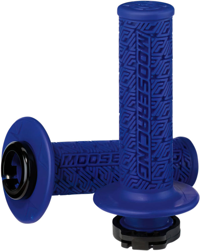 MR06302537 Manopole Lock-On Moose blu / nero, COD: MR06302537