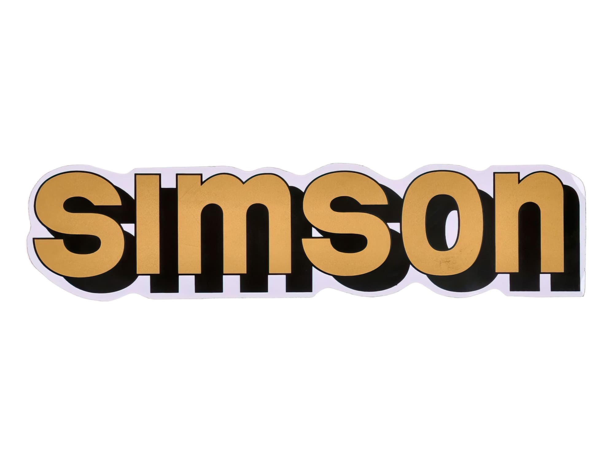 MOF-42013 Adesivo serbatoio oro/nero Simson S51, COD: MOF-42013