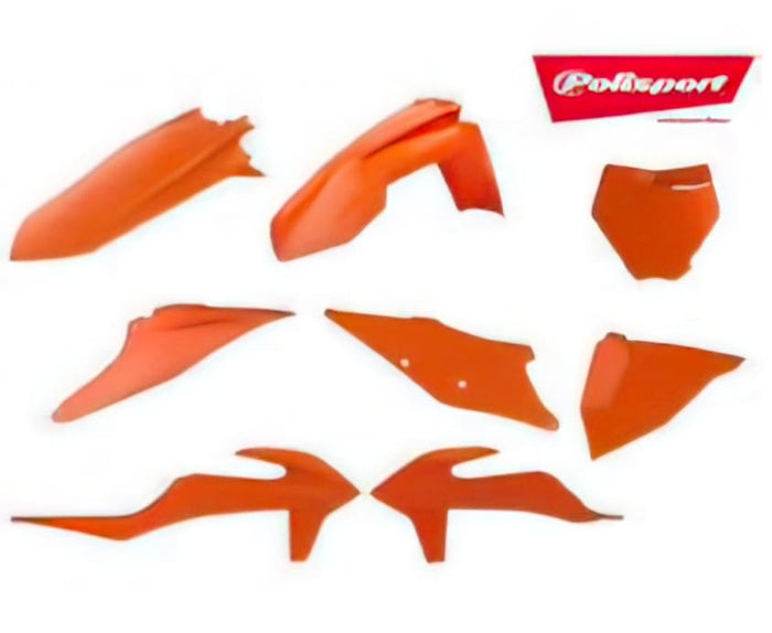 POL-90824 Kit Carena Polisport arancione fluo KTM SX / SX-F