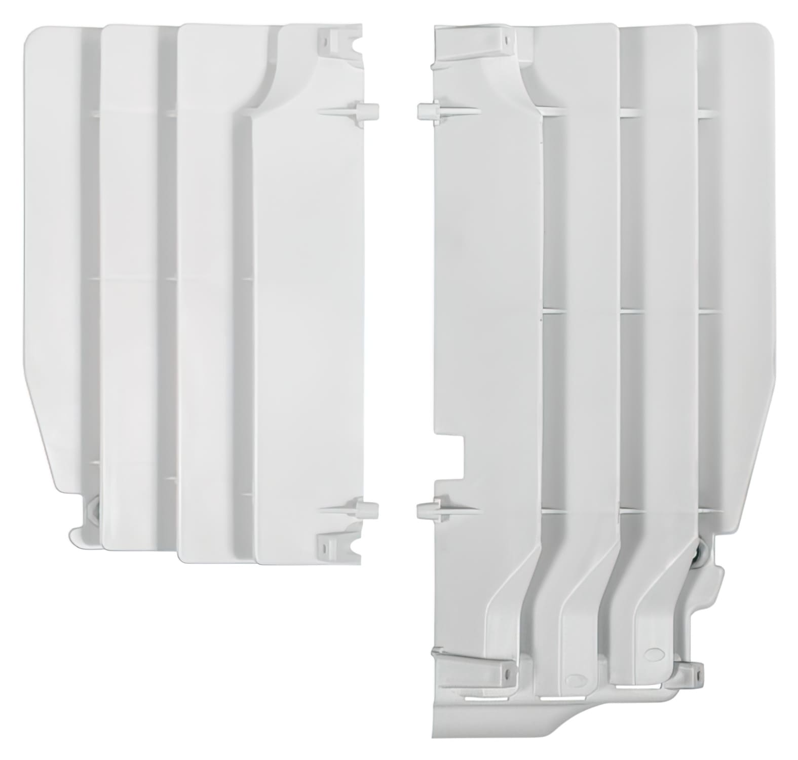 POL-8421200001 Protezione Radiatore Polisport bianco Suzuki RM-Z 250
