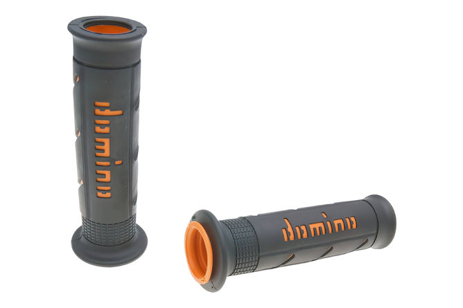 DOM37057RP Manopole Domino A250 On-Road nero / arancione (aperto) - Billaricambi SRLS