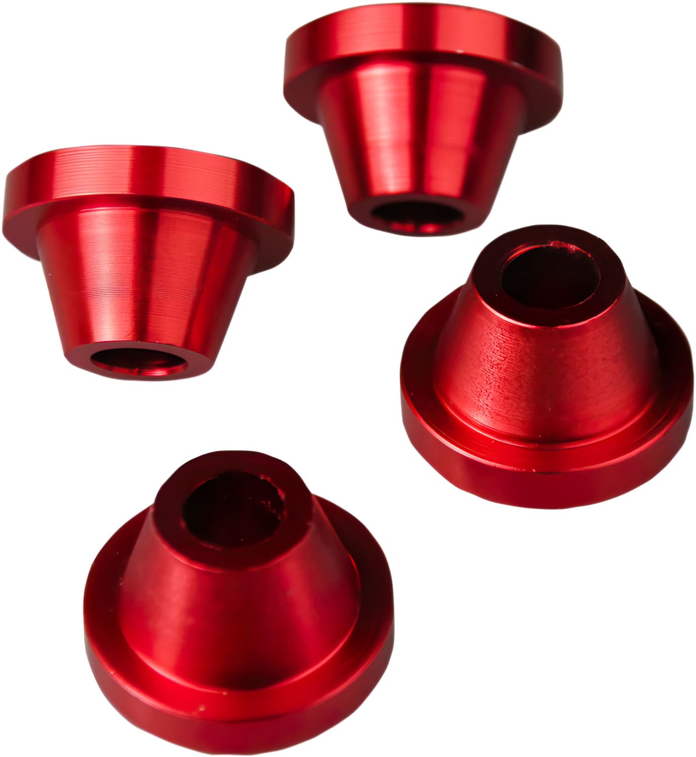 SC-06030761 Distanziale ponte forcella Rubber killer Scar RM / RM-Z rosso, COD: SC-06030761