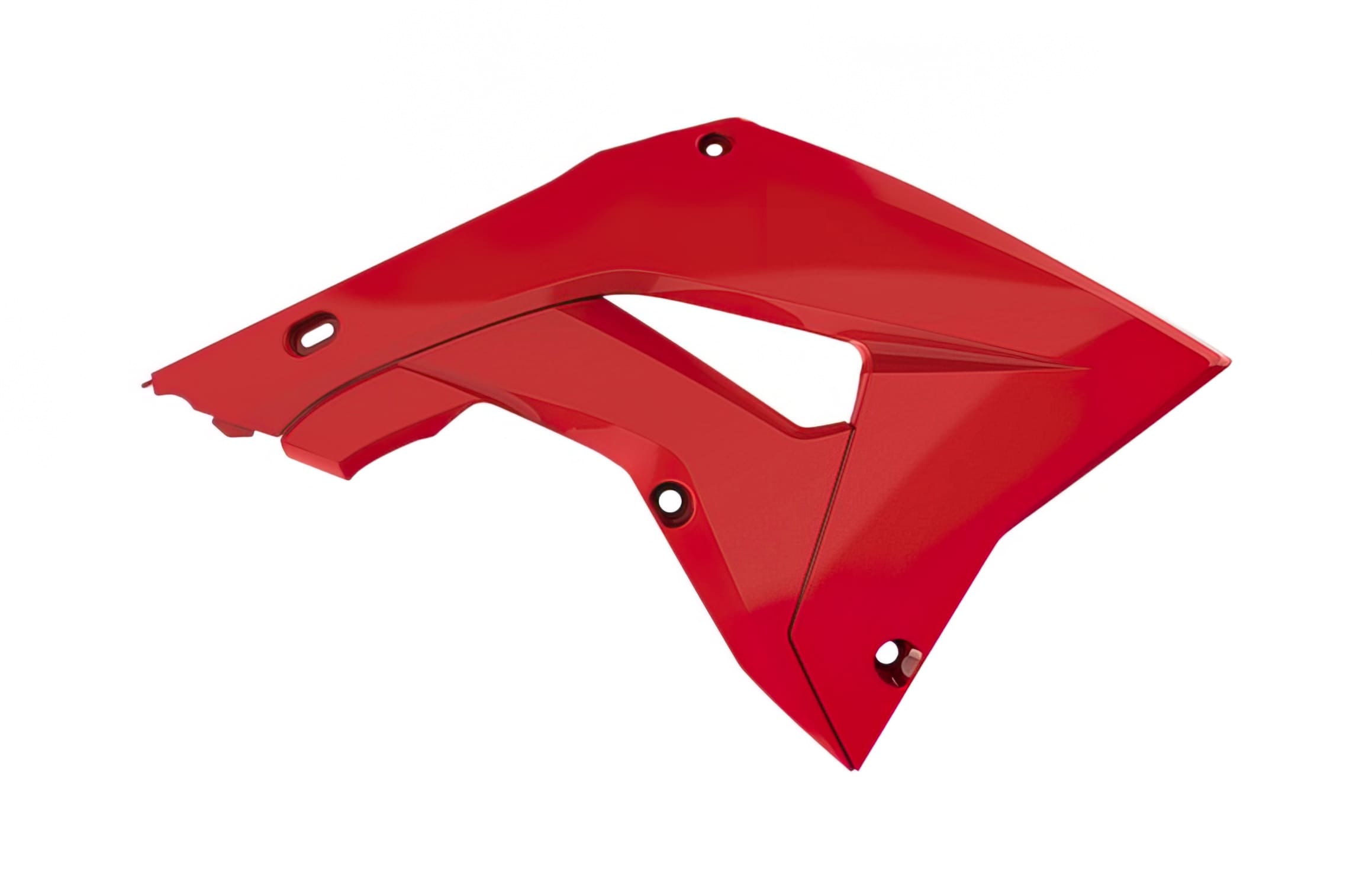 POL-8459100001 Polisport Front Side Fairing Red Restyled Honda CR125R
