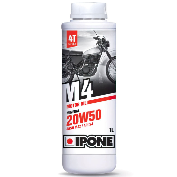 IP-800068 Olio Motore 4 tempi 20W50 Ipone M4 minerale 1L