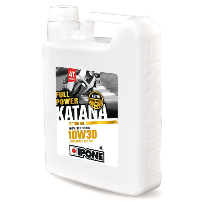 IP-800633 Olio Motore 4 tempi 10W30 Ipone Full Power Katana 100% sintetico 4L, COD: IP-800633