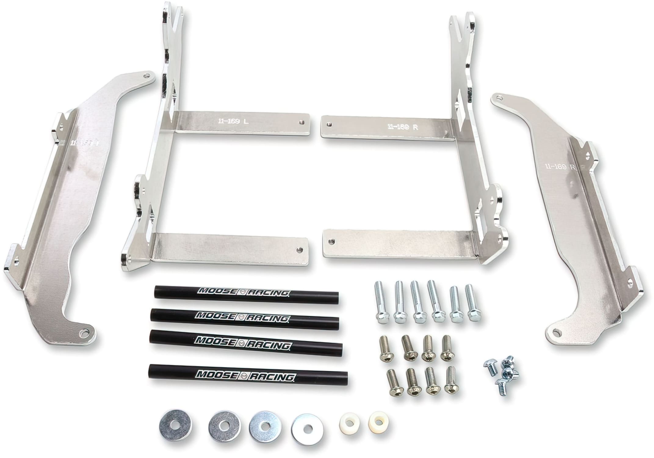 MR19010611 Protezione / Staffa stabilizzatore radiatore alluminio Moose Racing CRF 250 / 450