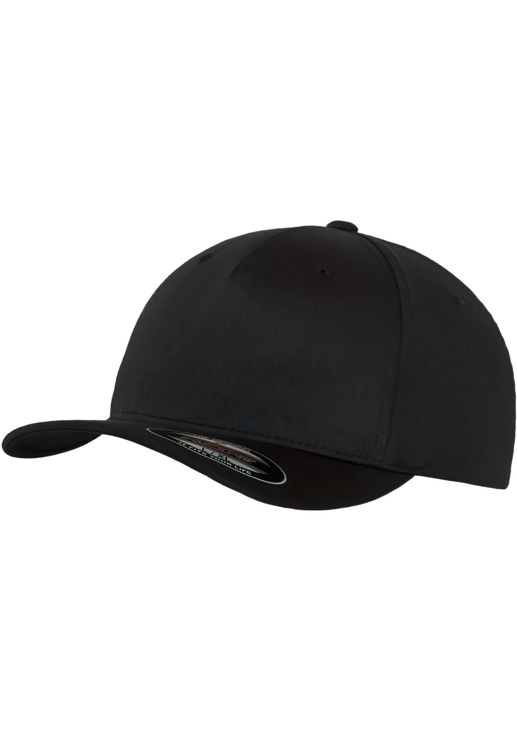 FF-6560-00007-0053 Cappellino 5 Panel Flexfit nero S/M