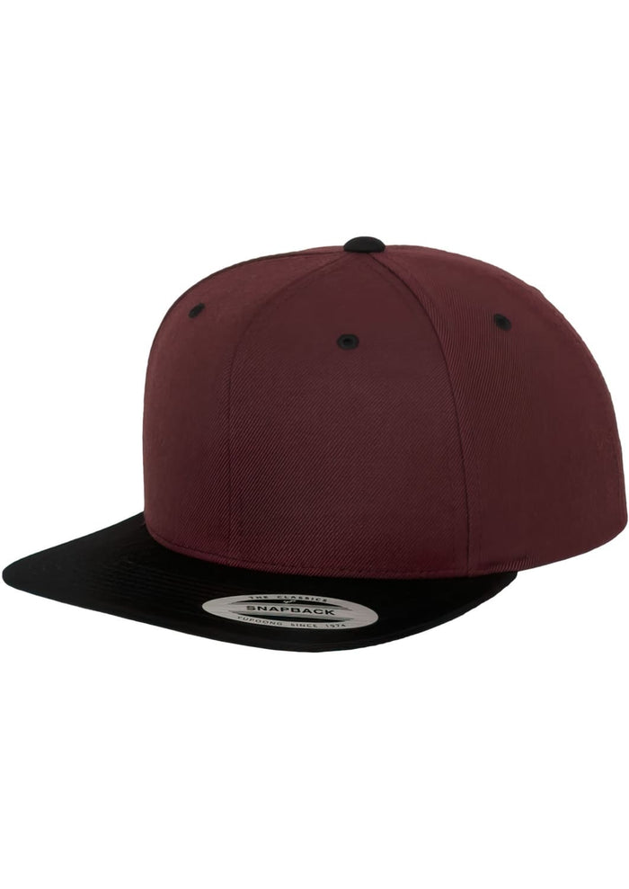FF-6089MT-00593-0050 Cappellino snapback Classic 2-Tone Flexfit marrone/nero