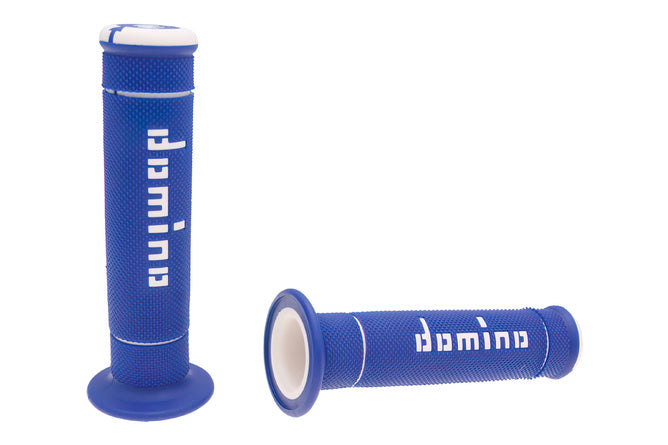 DOM37210RP Manopole Domino A240 Trial blu / bianco - Billaricambi SRLS