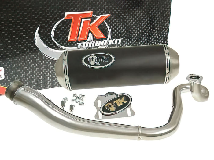 TK-M4T34-N Marmitta Turbo Kit GMax 4T GY6 125/150cc, COD: TK-M4T34-N