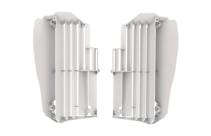 POL-8553500005 Carene laterale anteriore Polisport bianco Yamaha YZF 450, COD: POL-8553500005
