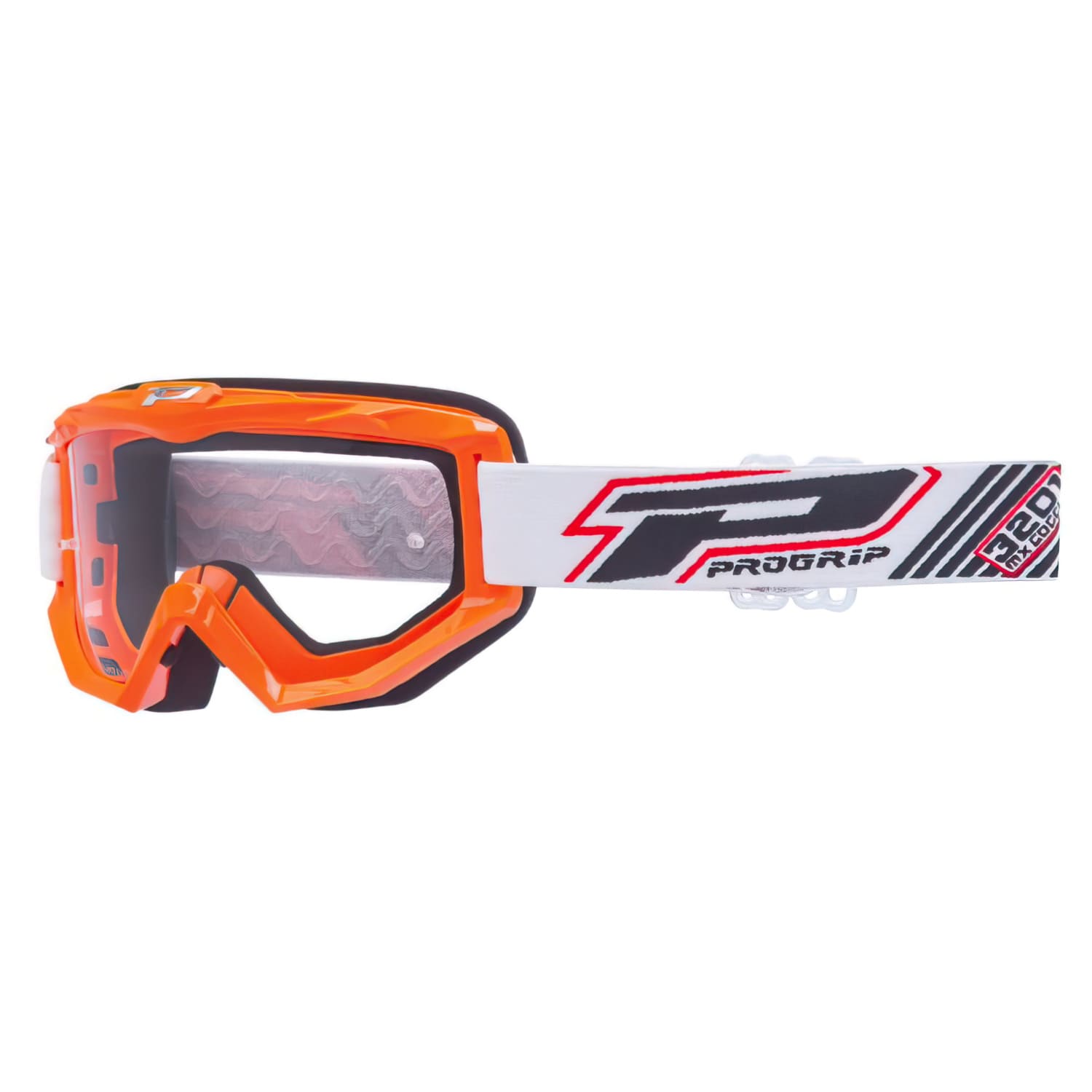 PG3201-30052 ProGrip 3201 Cross Mask Transparent Orange