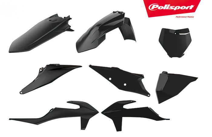 POL-90810 Kit Carena Polisport nero KTM SX / SX-F