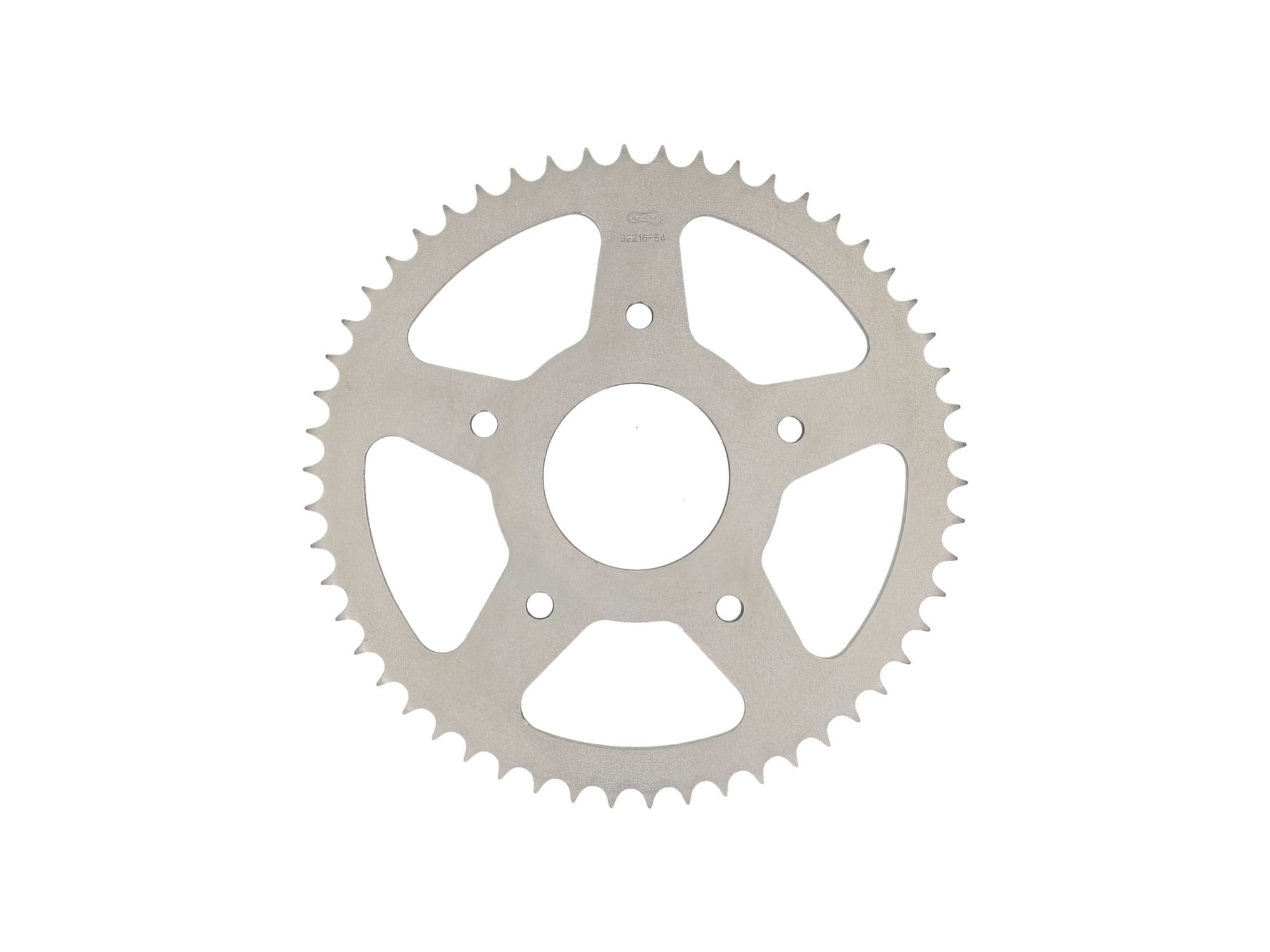 AFAM92216-54 Corona acciaio 54 denti - 428 AFAM Motorhispania KN1 / MH7 / RX 125 / Hyosung XRX SM, COD: AFAM92216-54
