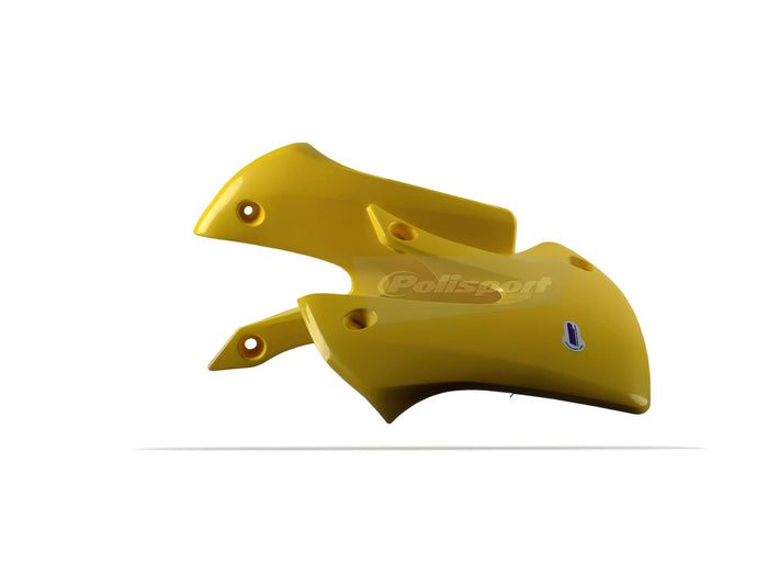 POL-8574200004 Carene laterale anteriore Polisport giallo Suzuki RM 65 / DR-Z 110, COD: POL-8574200004