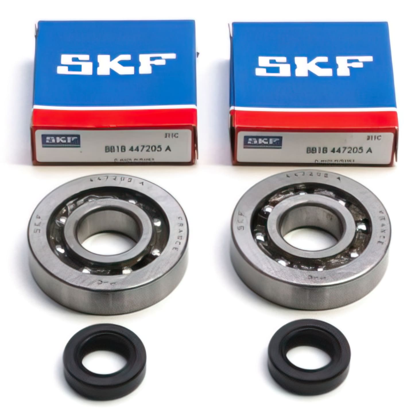 SKF8869 Set Cuscinetti + paraoli rinforzati SKF C4 cage poliammide Peugeot Fox, COD: SKF8869