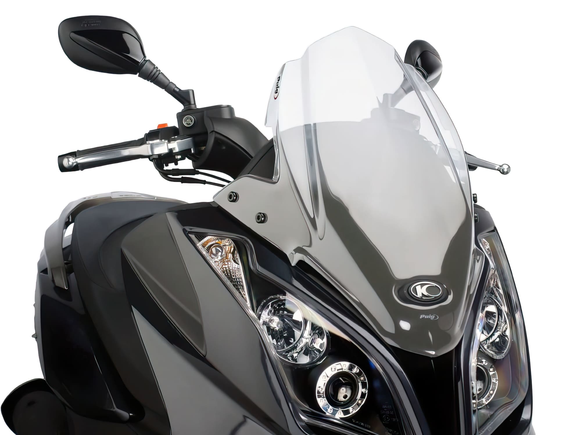 PUI5522W Puig V-Tech Sport Windshield Clear Kymco Downtown 125i / 300i ABS 2009-14