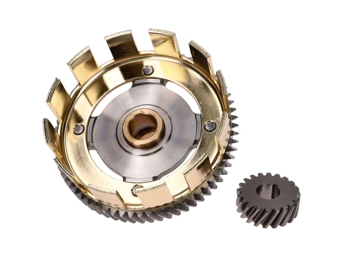 MOF-42164 Cestello frizione tuning leggero stage 1 con pignone 65/20 Simson S51 / S53 / S70 / S83 / SR50 / SR80 / KR51/2 Schwalbe, COD: MOF-42164